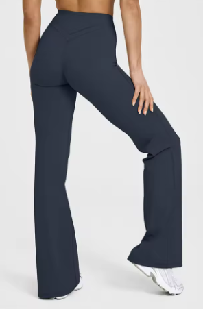 Women’s Flared Yoga Pants 2025 – High Waist Seamless Leggings for Workout & Casual Wear